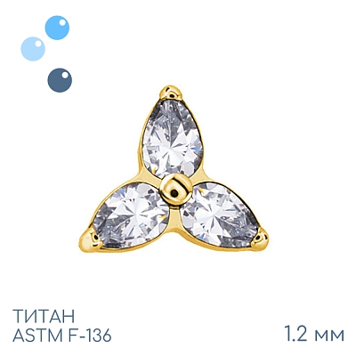 Накрутка Trixel Gold 1.2 мм